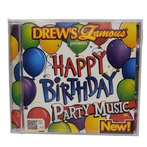 Drew's Famous Happy Birthday Party Music CD New Sealed